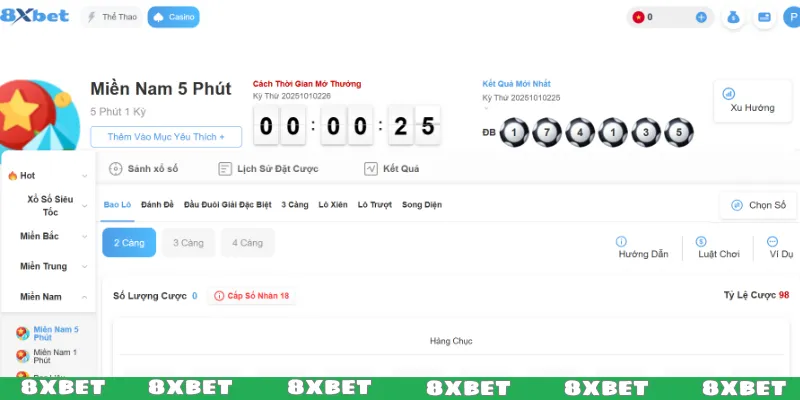 Vì sao nên chơi Xổ số Miền Nam 8XBET