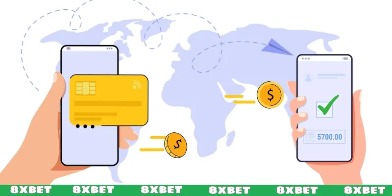 Bí kíp rút tiền 8XBET nhanh gọn, từng bước